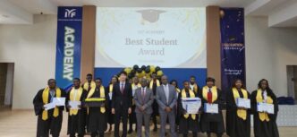 IYF Academy fifth intake graduates at their graduation ceremony on 27 June 2026. Picture: IYF Academy