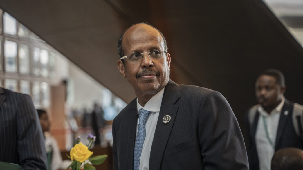 AU Commission Chairperson Mahmoud Ali Youssouf