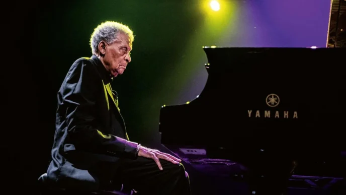 Abdullah Ibrahim at North Sea Jazz Festival, The Netherlands, 2023. © ANP / Alamy Stock Photo