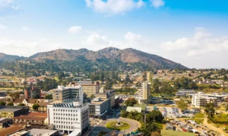 A skyline view of Mbabane