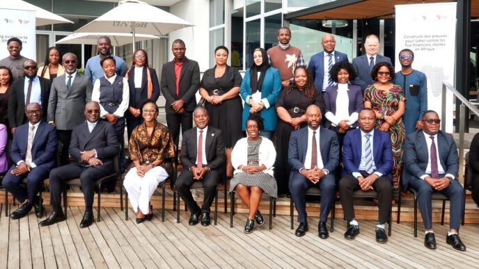 Delegates at the Anti-IFFs Policy Tracker Stocktaking Meeting in Johannesburg, where ATAF joined the African Union Commission and Tax Justice Network Africa to review lessons from the pilot phase and chart the way forward on illicit financial flows. | Photo: X/@ATAFtax