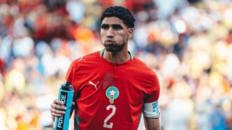 Moroccan defender Achraf Hakimi is expected to stand trial for rape in France. | Photo: X/@AchrafHakimi