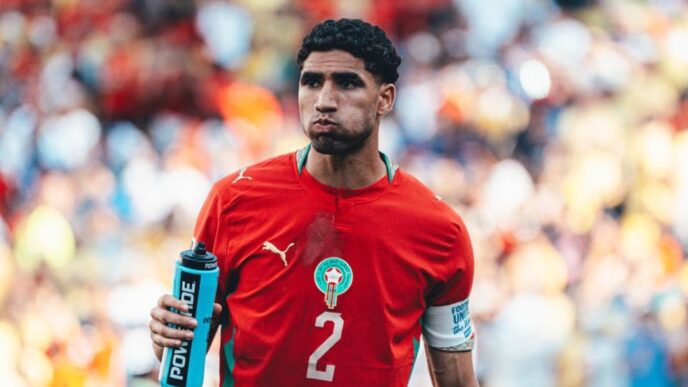 Moroccan defender Achraf Hakimi is expected to stand trial for rape in France. | Photo: X/@AchrafHakimi
