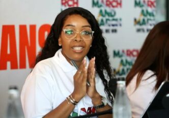 March and March leader Jacinta Ngobese-Zuma says they are not convinced that the President's immigration resolve plan will work. (Image: Tumi Pakkies/IOL)