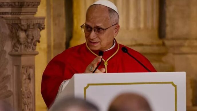 Leo XIV has condemned the act of the shooting of Bishop Citora Afonso in Mozambique (photo: Daniel Ibáñez / EWTN News)