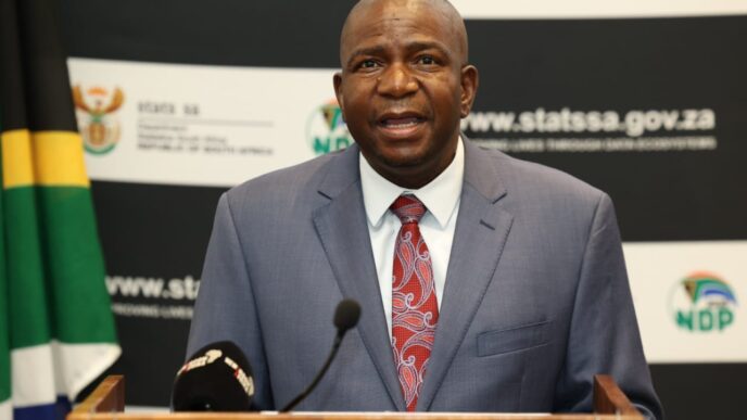 South Africa's Statistician-General, Risenga Maluleke