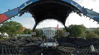 The Ultimate Fighting Championship tournament will go down at The White House on the South Lawn this Sunday. (Image: DC.Chip Somodevilla/Getty Images)