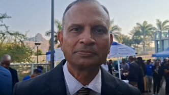 Indian High Commissioner to Eswatini Mr. N. Ram Prasad attends the United States Embassy's Independence Day reception in Ezulwini, marking 250 years of American independence. Photo: Adekunle Owolabi/Swazi24