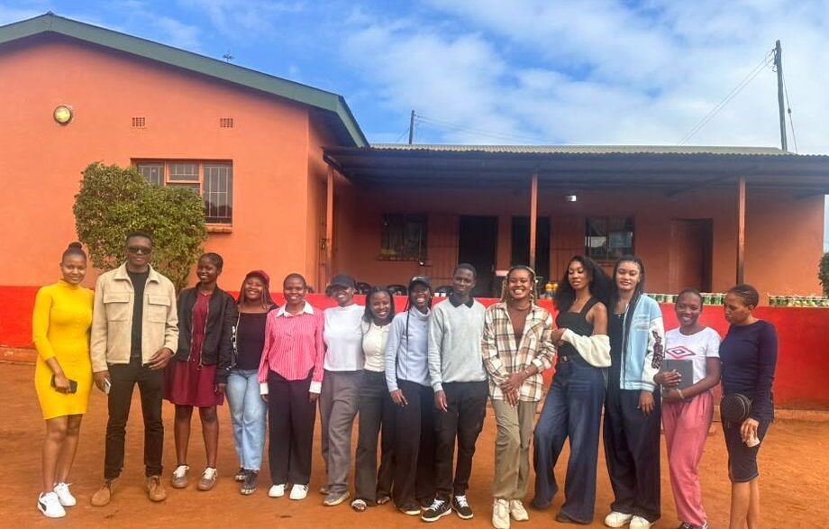 Members of One Accord Eswatini, a youth-led ministry based in Kwaluseni, Matsapha, during their outreach visit to the Logoba Care Point in Mhlaleni on 27 June 2026. Picture: One Accord Eswatini
