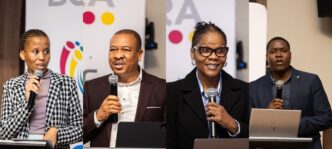 caption for some of the panelists 19:50 Some of the panelists at the BOCRA Stakeholder Consultative Workshop on the review and update of Botswana's National Radio Frequency Plan (NRFP). | Photo: BOCRA