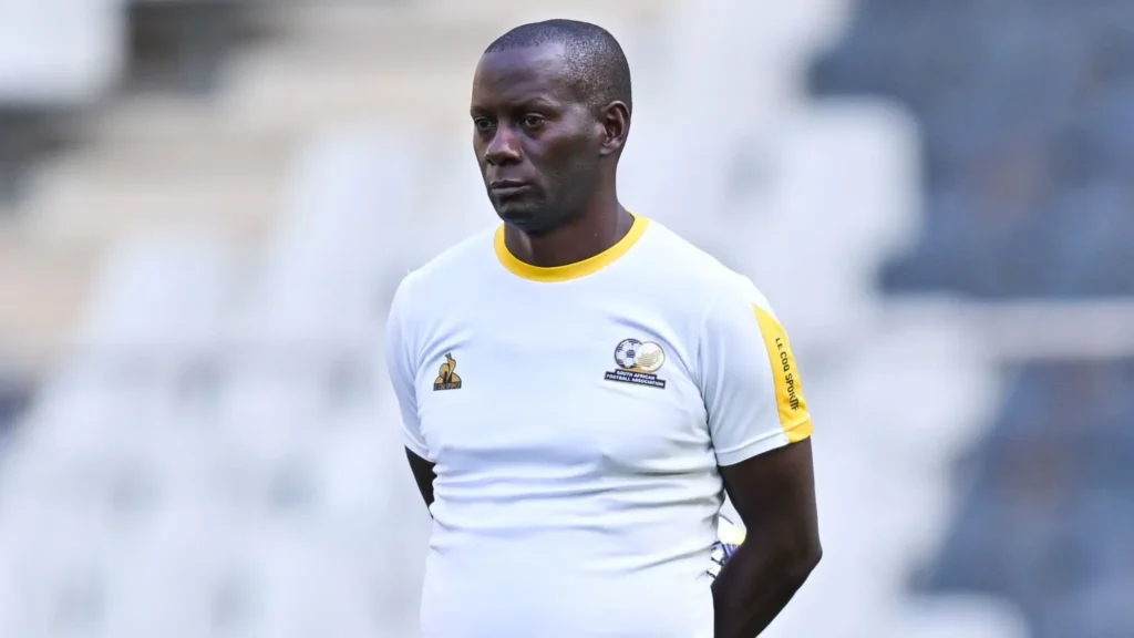 assistant coach Helman Mkhalele