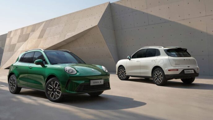 The Ora 5 forms part of GWM’s continued expansion within the highly competitive compact SUV segment. Picture: Supplied