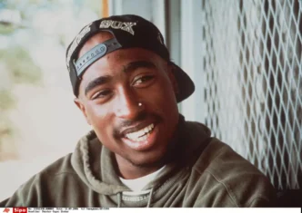 The later rap icon, Tupac Shakur. (@ Anonymous/AP/SIPA)