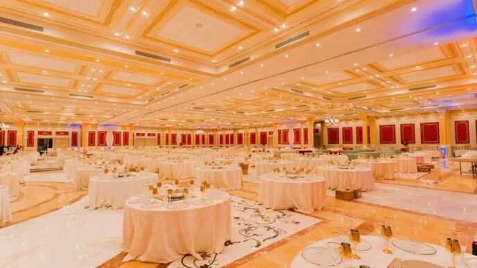 Inside one of Ezulwini Palazzo ICC conference rooms.