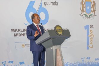 The President of the Federal Republic of Somalia, H.E. Dr. Hassan Sheikh Mohamud