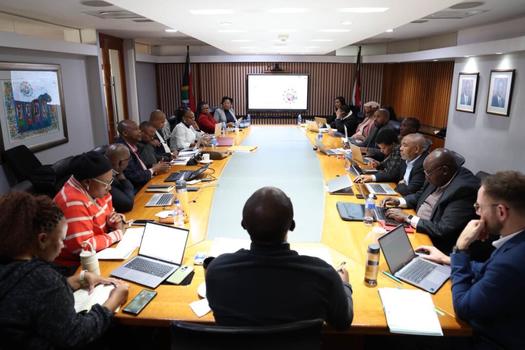 An overview of proceedings at the Chairpersons' Forum convened by South Africa's Department of Communications and Digital Technologies to review organisational performance and align on shared priorities. (Photo: DCDT)