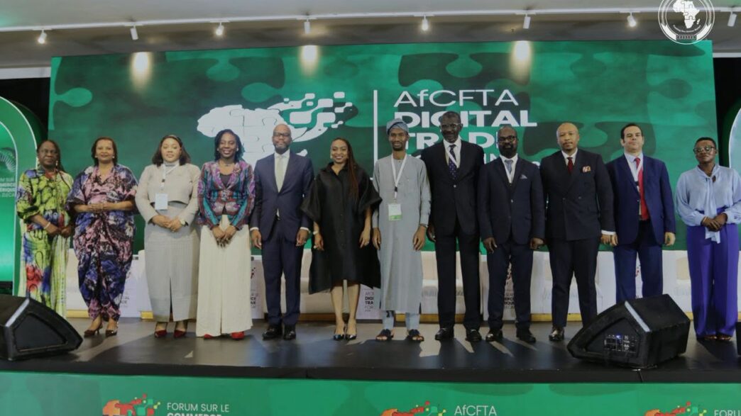 Delegates pose for a group photo at the close of the AfCFTA Digital Trade Forum 2026 in Lagos, Nigeria. (Photo: AfCFTA Secretariat)