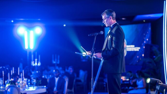 Eswatini's minister of finance, Neal Rijkenberg. (Photo: ERS)