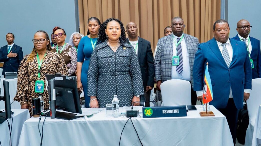 Senator Pholile Shakantu, Eswatini's minister of foreign affairs and international cooperation