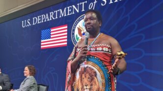 Babukisi Foundation Founder and Executive Director Thobejane Magagula in the United States, where he is participating in the International Visitor Leadership Program on Freedom 250: Cultural Heritage Preservation and Celebration. (Photo: U.S. Embassy Eswatini)