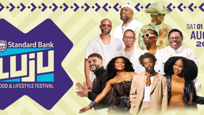 Standard Bank Luju Food and Lifestyle Festival flyer