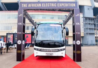 The Kayoola E-Coach 13M Model 2025. (Photo: African Mirror)