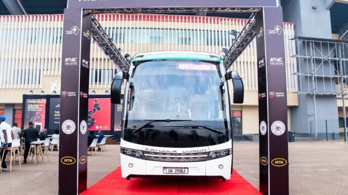 The Kayoola E-Coach 13M Model 2025. (Photo: African Mirror)