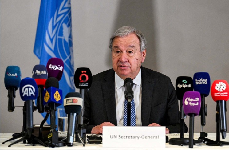 (UN) Secretary-General António Guterres.