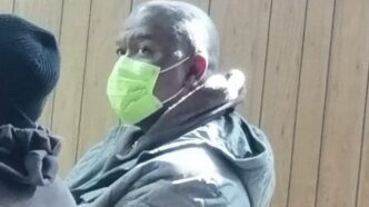 Manzini Municipal Council Director of Corporate Services, Simphiwe Charles Malaza, appears before the court over allegations involving more than E3.7 million in government salary payments. Photo: Eswatini Observer.