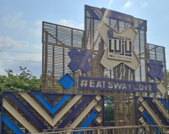 The entrance to House On Fire in Malkerns, venue of the Standard Bank Luju Food and Lifestyle Festival, which opens its doors to the public this weekend for its eighth edition.