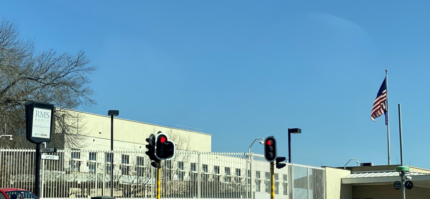USA embassy in Johannesburg, South Africa