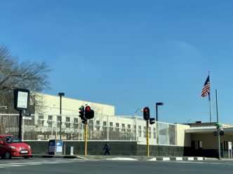 USA embassy in Johannesburg, South Africa