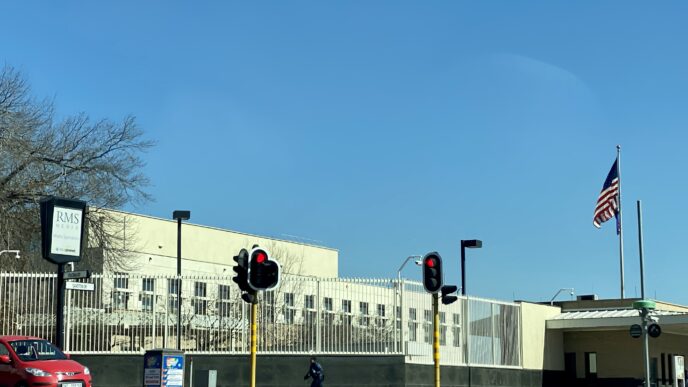 USA embassy in Johannesburg, South Africa