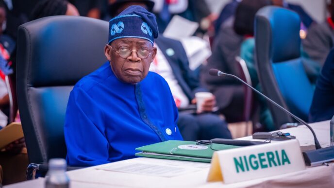 Nigerian President Bola Tinubu