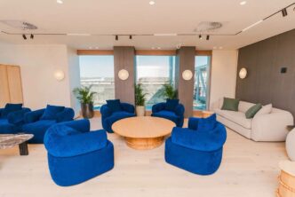 A view of the diploamatic lounge at the KMIII after it was unveiled. (Photos: X/EswatiniGovernment)