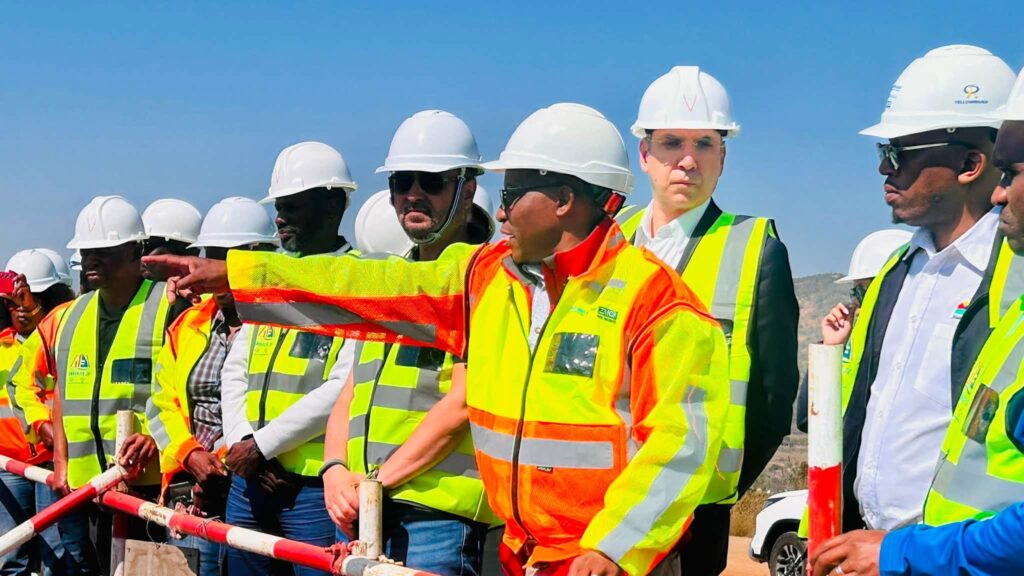 OPEC Fund for International Development President Dr Abdulhamid Alkhalifa inspects the Mkhondvo Ngwavuma Water Augmentation Project and the Lower Usuthu Smallholder Irrigation Project Phase II during his visit to Eswatini.