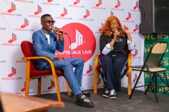 As 4 JerryP listens attentively during the exclusive Libhungu Lemhlolo album listening session held at Yini Loku in Mbabane earlier this month, ahead of the 18-track debut album's official release on Friday, August 28, 2026.