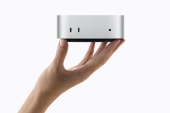 Users can do it all with the ultracompact Mac mini featuring the all-new M6 or powerful M5 Pro — from advanced productivity to running AI models on device, and more.