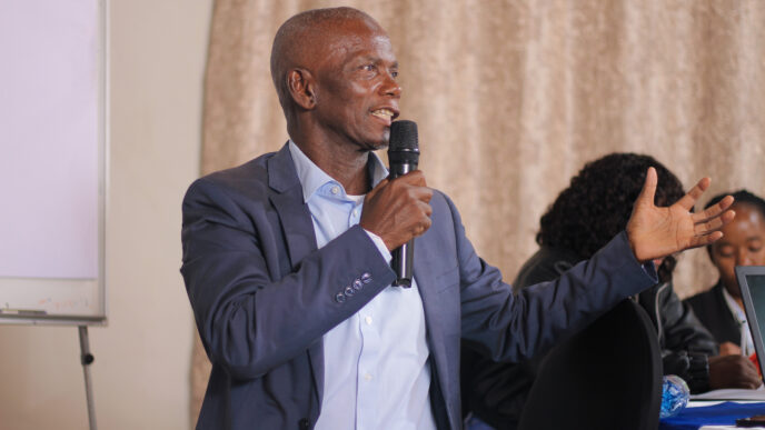 Eswatini Contractors Association chairman Reuben Msibi