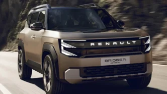 Bridger will be assembled in India and debut near the end of 2027. Picture: Renault