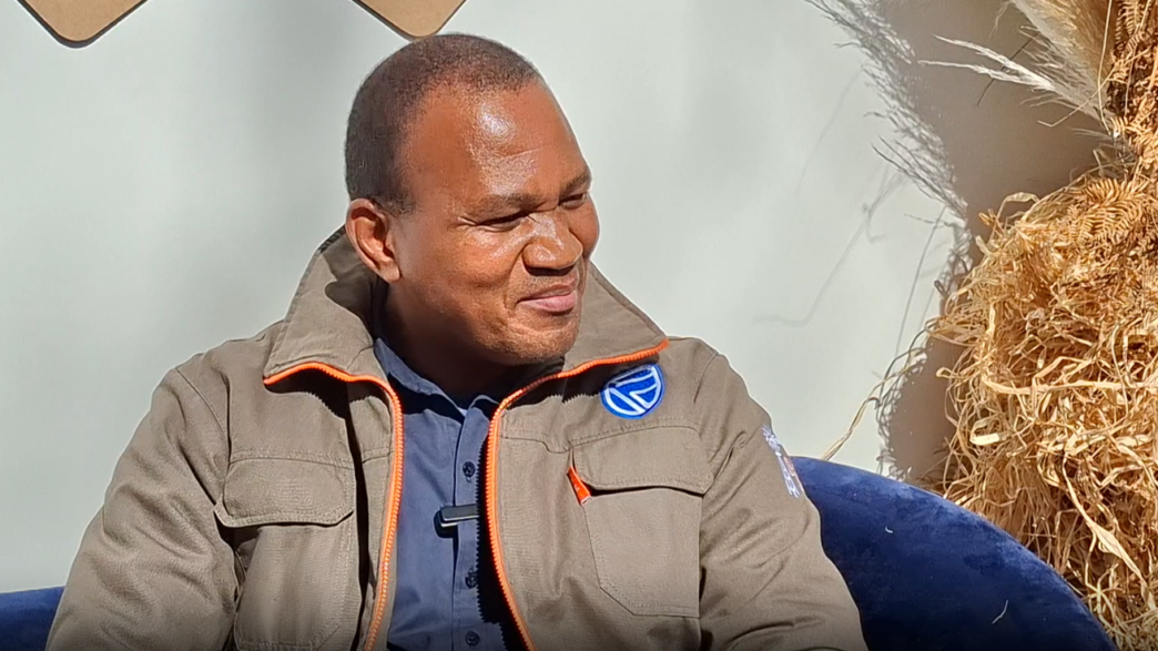 Standard Bank Eswatini Chief Executive Mvuselelo Fakudze speaks to Swazi24 on the sidelines of the Luju festival. | Photo: Swazi24
