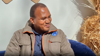 Standard Bank Eswatini Chief Executive Mvuselelo Fakudze speaks to Swazi24 on the sidelines of the Luju festival. | Photo: Swazi24