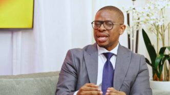 Lidwala Insurance Managing Director Dr Thokozani Nkambule speaking during his appearance on the Times of Eswatini podcast. Photo: Times of Eswatini/YouTube