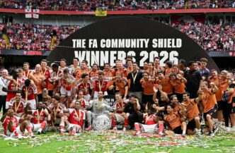 Arsenal are Community Shield winners after a big win in Cardiff. Getty Images