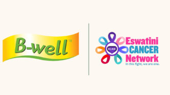 B-well and Eswatini Cancer Network logos