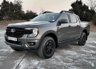 The Ford Ranger XLT is a good-looking bakkie. Picture: Jaco van der Merwe
