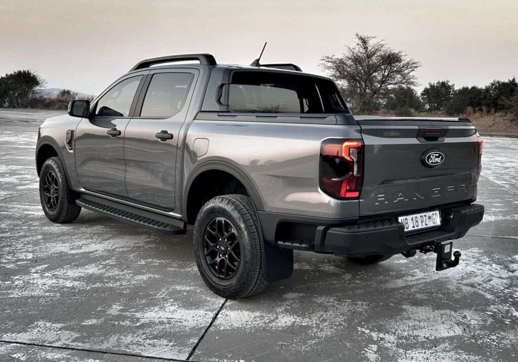 The XLT comes with the latest Ford SYNC4 software. Picture: Jaco van der Merwe