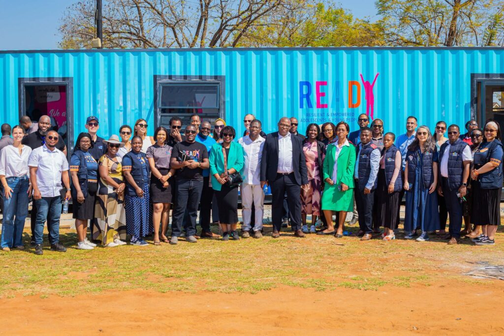 Delegates from UNFPA, the Ministry of Health, United Nations agencies, development partners and regional institutions pose for a group photo during the 2026 Regional Advisory Group field visit in Eswatini. Photo: UNFPA Eswatini.