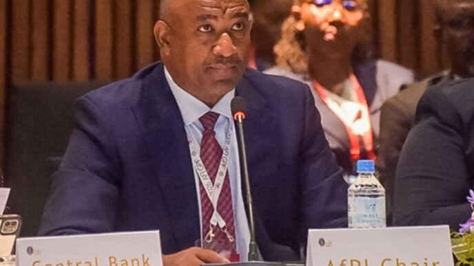 Central Bank of Eswatini Governor Dr Phil Mnisi, who has been appointed Chairperson of the African Financial Inclusion Policy Initiative (AfPI), during the AFI Global Policy Forum in Port Moresby, Papua New Guinea. Photo: Central Bank of Eswatini