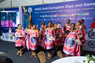 Members of the Eswatini delegation at the 2026 SADC Anti Corruption Expo and Games.